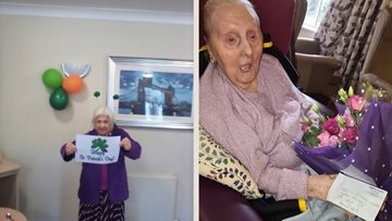 London care home celebrate key dates in March